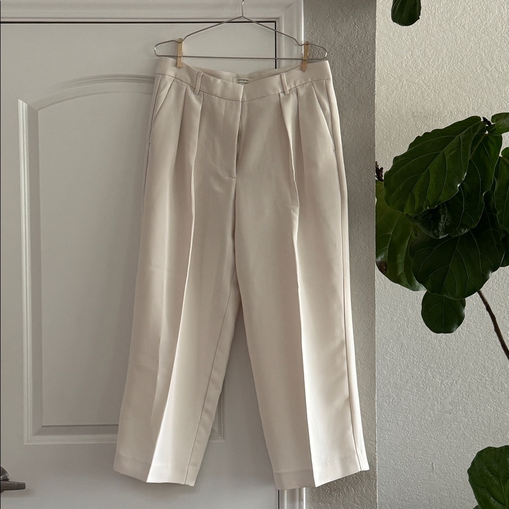 Banana Republic Pleated Wide Leg Pants